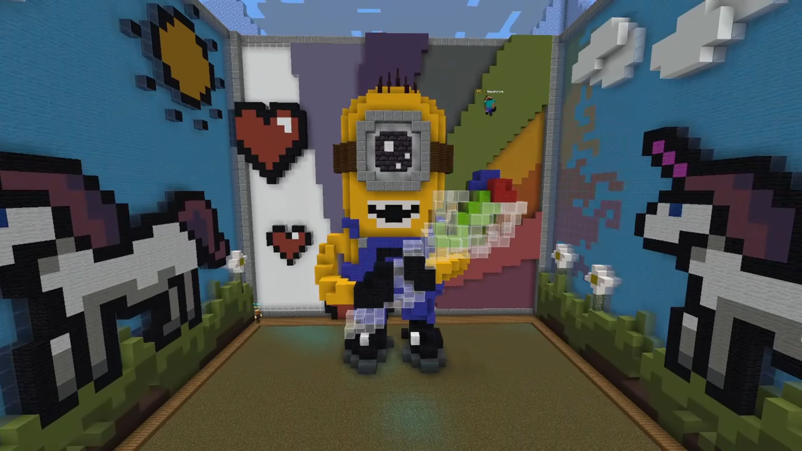 关于米兰体育:《Minecraft》创意大赛现场，惊艳建造作品展示的信息